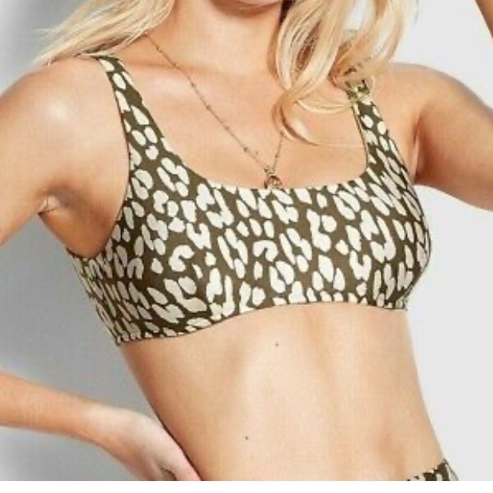 Seafolly Leopard Tank Top Soft Cup new without tag